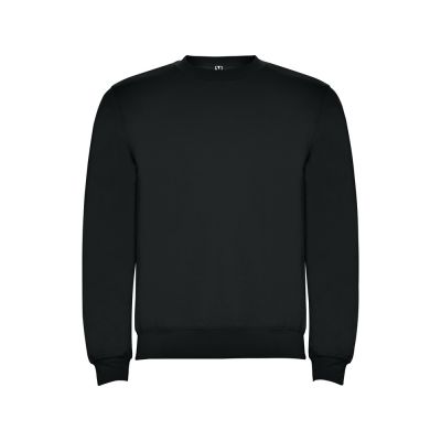 Свитшот с начесом Clasica унисекс, графитовый-0