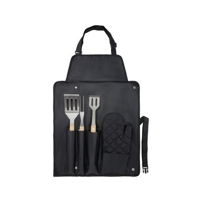 Gril Набор для барбекю из 5 предметов, черный-1