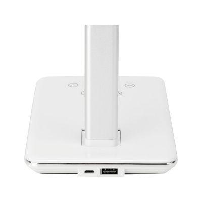 Настольная лампа с функцией беспроводной зарядки Starline, белый-7