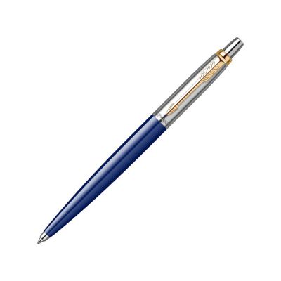 Шариковая ручка Parker Jotter K160, цвет: Blue/GT, стержень: M, цвет чернил: blue, в подарочной упаковке.-0
