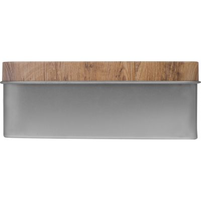 Подарочный винный набор из штопора и кожаного чехла для штопора ClickCut Set, серебристый-13