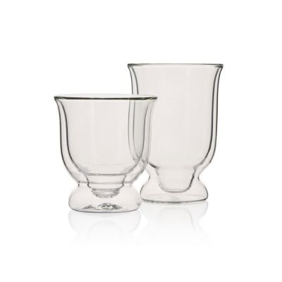 Набор стаканов из двойного стекла тм THERMOS 0,2L, в наборе 2 шт.-0