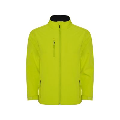 Куртка софтшелл Nebraska мужская, лаймовый пунш-0