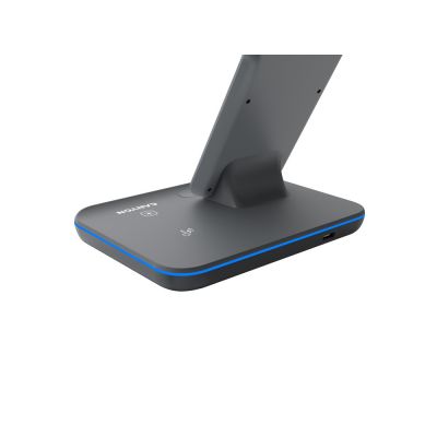 Беспроводное зарядное устройство для гаджетов 3-в-1 с технологией QI Canyon WS-303 (CNS-WCS303DG), 15W, серый-2