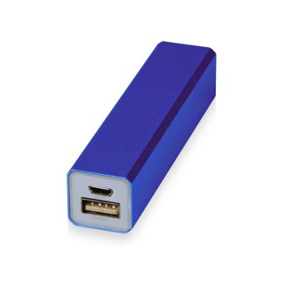 Подарочный набор To go с блокнотом и зарядным устройством, синий-2