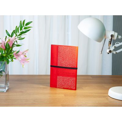 Ежедневник недатированный А5 Bilbao, красный-6