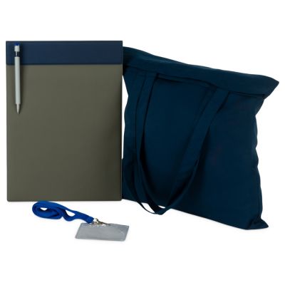 Набор для конференций Conferencier, темно-синий-0