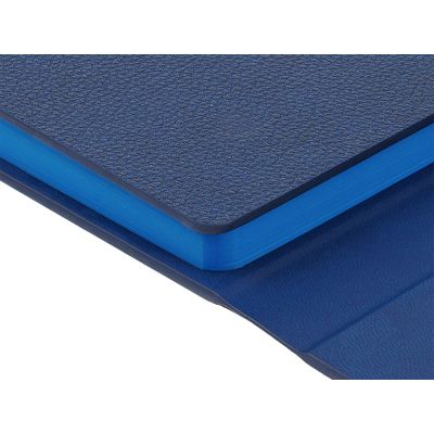 Ежедневник недатированный с магнитным клапаном А5 Venezia, темно-синий-2