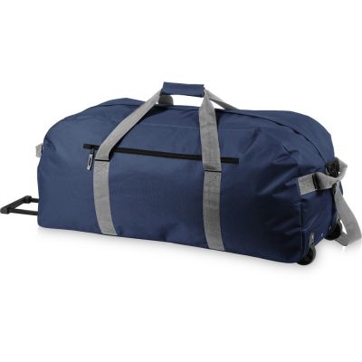 Сумка дорожная на роликах Vancouver, темно-синий/серый-0
