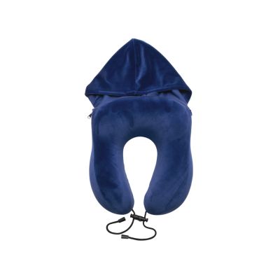 Подушка с эффектом памяти, с капюшоном Dream Hood, синий-1