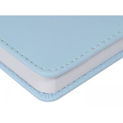 Ежедневник недатированный А6+ Velvet, зефирный голубой-1