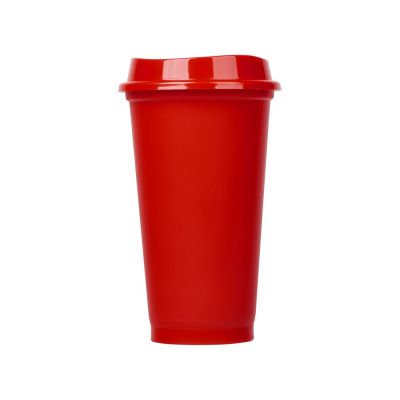 Стакан-тамблер SipGo, 400мл, красный 185С-2