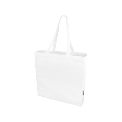 Odessa эко-сумка из переработанных материалов 220 г/м² - Белый-0