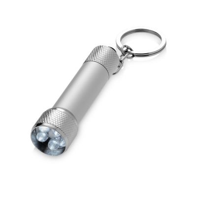 Брелок-фонарик Draconum, серебристый-0