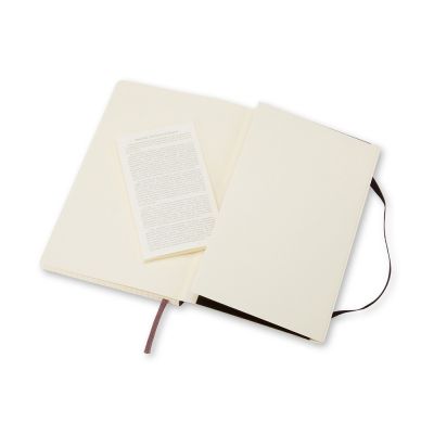 Записная книжка Moleskine Classic Soft (в клетку), Large (13х21см), черный-3