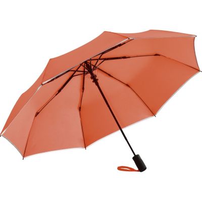 Зонт складной 5547 Pocket Plus полуавтомат, оранжевый-1