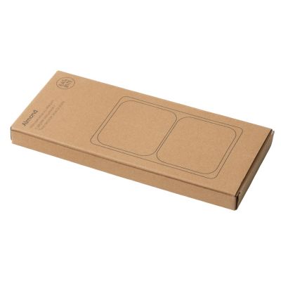 Менажница из акации с двумя секциями Almond-4