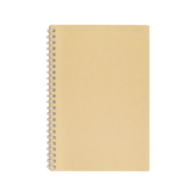 Блокнот на мягкой спирали А5 Sahara, 60 листов 70 гр/м2, натуральный-2