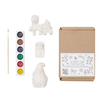 Набор для творчества из гипса Winter Whinnies-2
