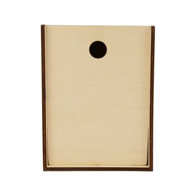 Деревянная подарочная коробка-пенал, размер М-3