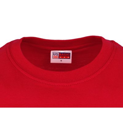 Футболка Club мужская, без боковых швов, красный-6