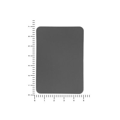 ПАТЧ ПРЯМОУГОЛНЫЙ nubuk (серый) 5,0 х 7,0 см-2