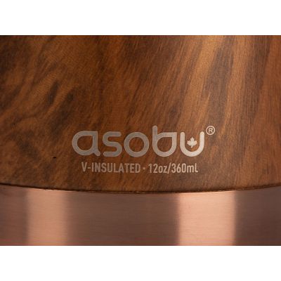 Термокружка ULTIMATE, 360 мл, дерево-6