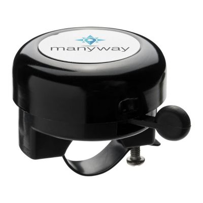 Алюминиевый велосипедный звонок Tringtring, черный-2