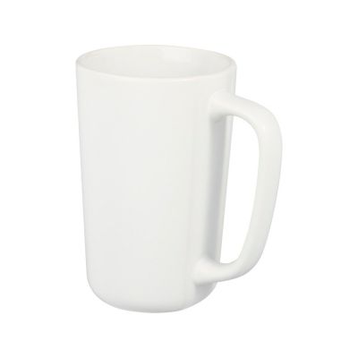 Керамическая кружка Perk объемом 480 мл, белый-3