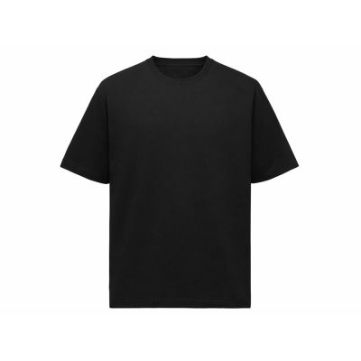Футболка Kyoto из джерси 180 г/м2 с пич отделкой, унисекс, черный-5