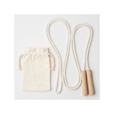 Скакалка REGINA из хлопка, бежевый-1