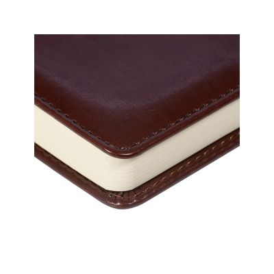 Ежедневник А5 недатированный Prestige, темно-коричневый-3