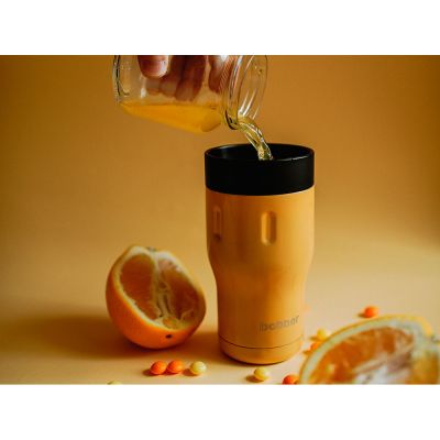 Термос питьевой, вакуумный, бытовой, тм bobber. Объем 0,35 литра. Артикул Tumbler-350 Ginger Tonic-5