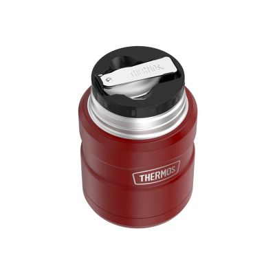 Термос из нерж. стали с ложкой тм THERMOS SK3000 MRR 0,47L-4