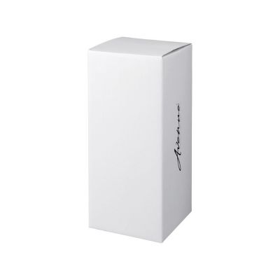 Двустенная керамическая термокружка Reno объемом 370 мл, черный-5