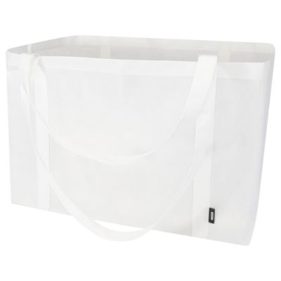 Jumbo эко-сумка очень большого размера из нетканого материала, объемом 65 л, белый-3