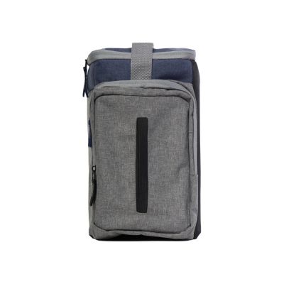 Сумка-холодильник Festival XL, серый/синий-4