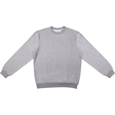 Свитшот Monaco унисекс, серый меланж-14