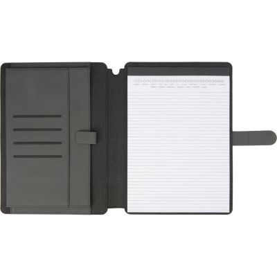 Папка для документов Kadeo с блокнотом, темно-серый (Р)-3