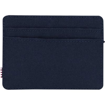 Herschel Charlie держатель для карт с RFID-защитой из переработанного материала - темно - синий navy-2