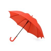Зонт-трость Edison, полуавтомат, детский, красный