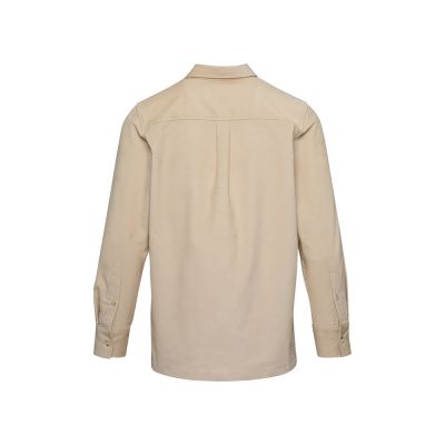 Alum вельветовая рубашка унисекс - Oatmeal-2