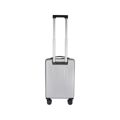 Rover Pro 20-дюймовый чемодан на колесах из материалов, переработанных согласно стандарту GRS, объемом 40 л - Серебряный-2