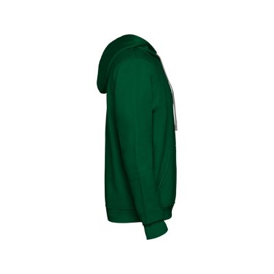 Толстовка с капюшоном Urban мужская, бутылочный/серый меланж-3