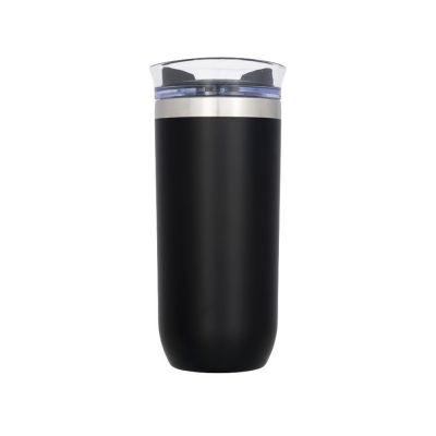 Вакуумная герметичная термокружка Twist, черный-3