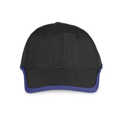 Бейсболка Solo, черный/синий-1