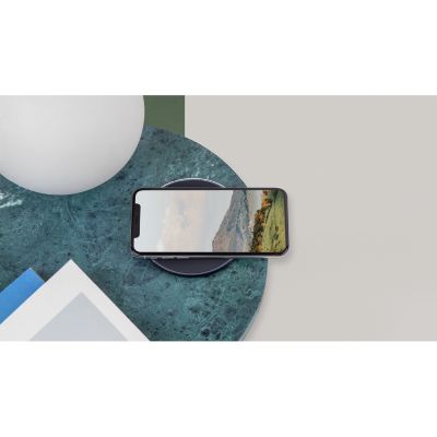 Беспроводное зарядное устройство Rombica  NEO Core Quick c быстрой зарядкой, черный (с лого)-4