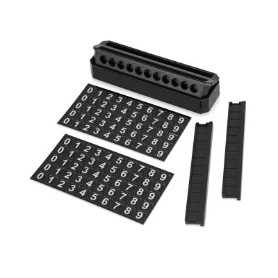 Табличка Tempark с номером телефона для временной парковки, черный-3