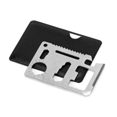 Мультиинструмент в чехле Helper mini, стальной-0