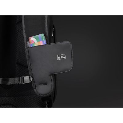 Антикражный рюкзак-трансформер Clickpack Travlo для ноутбука 16, черный-9